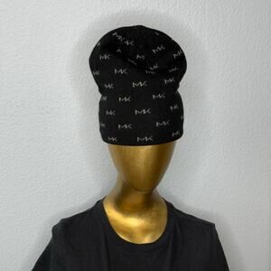 Michael Michael Kors Major Mk Repeating Logo Knit Beanie